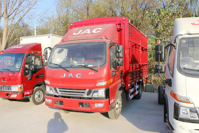 江淮 駿鈴V6 154馬力 4.18米 國五單排倉柵式輕卡載貨車(HFC5043CCYP91K2C2V) 