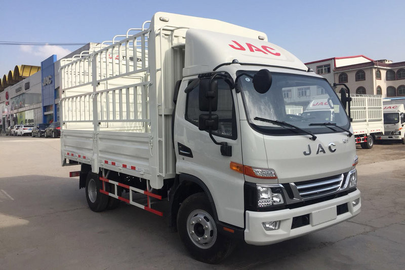 江淮 駿鈴V6 120馬力 4.18米 國(guó)五單排倉(cāng)柵式載貨車(HFC5043CCYP91K1C2V)