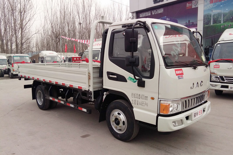 江淮 駿鈴E3 95馬力 4.18米 國五單排欄板輕卡載貨車(HFC1041P93K7C2V)