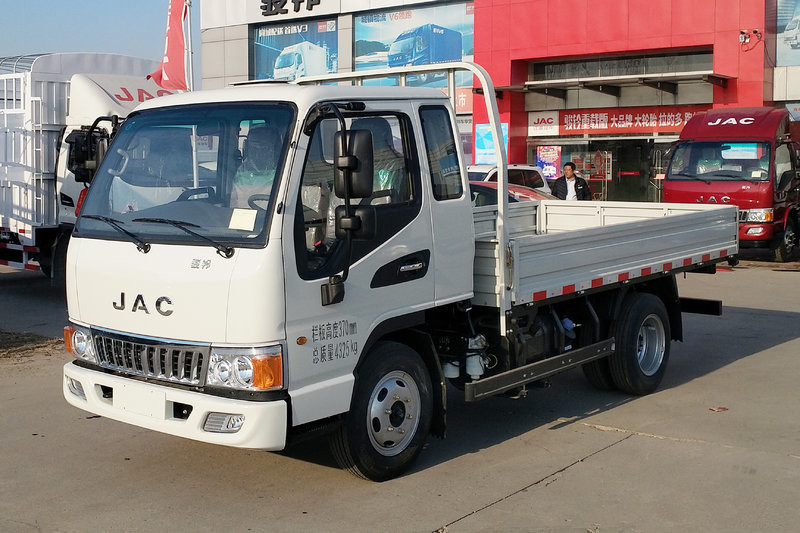 江淮 駿鈴E3 102馬力 3.37米 國五排半欄板輕卡載貨車(HFC1040P93K1B4V)