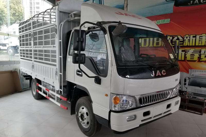 江淮 康鈴H3 156馬力 3.85米 國五排半倉柵式輕卡載貨車(HFC5043CCYP91K2C2V)