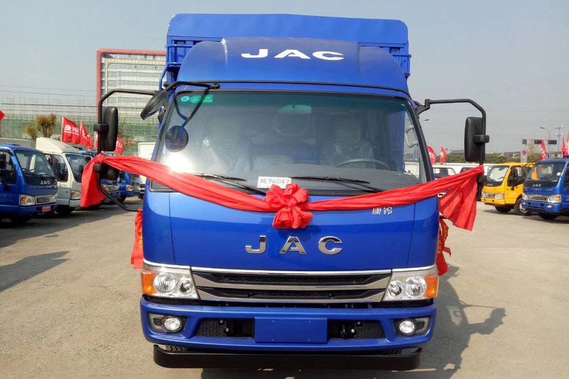 江淮 康鈴H6 170馬力 4.18米 國五單排倉柵式輕卡載貨車(HFC5043CCYP91K9C2V)