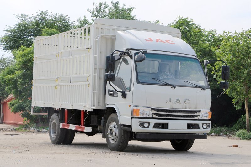 江淮 新康鈴H6寬體 156馬力 4.18米 國(guó)五單排倉(cāng)柵式輕卡載貨車(chē)(HFC2043CCYP91K1C2V-S)