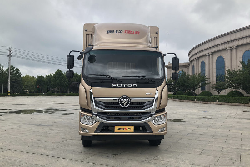 福田 奧鈴大黃蜂 220馬力 6.1米 國(guó)五排半廂式載貨車(BJ5186XXY-A1)