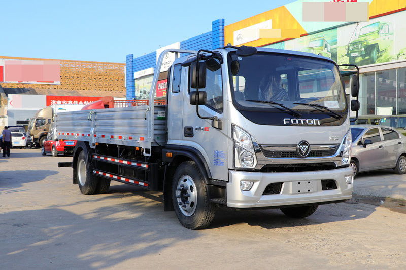 福田 奧鈴CTS 170馬力 5.25米 國五排半欄板輕卡載貨車(5擋)(BJ1148VKPED-FB)