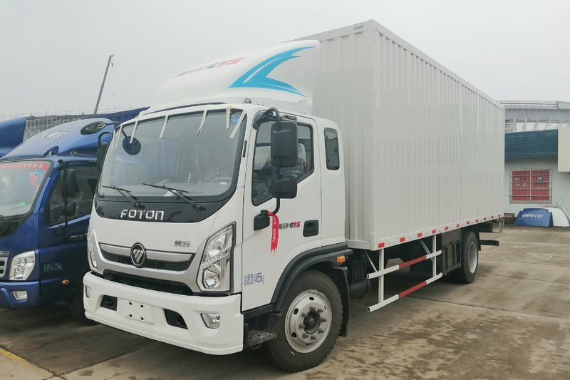 福田 奧鈴CTS 170馬力 5.8米 國五排半廂式輕卡載貨車(BJ5148XXY-FC)