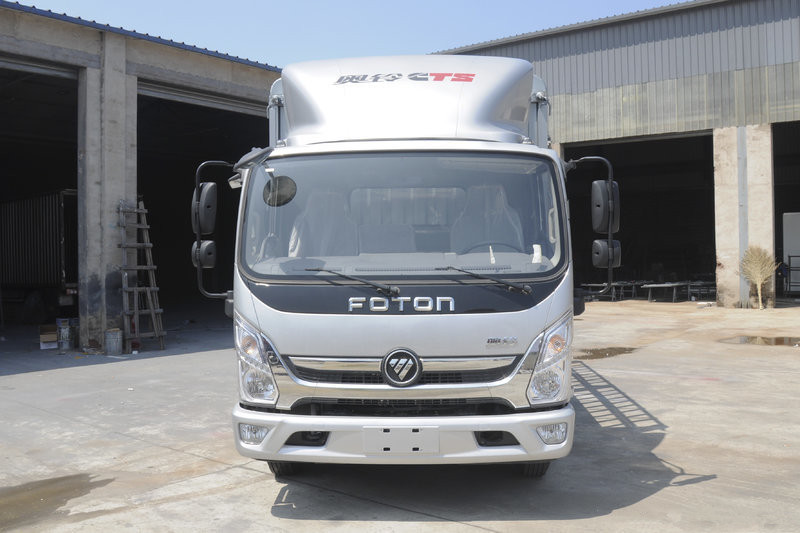 福田 奧鈴CTS 143馬力 3.8米 國(guó)五排半倉柵式輕卡載貨車(BJ5049CCY-F6)