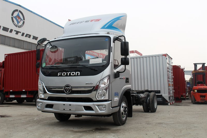 福田 奧鈴CTS 131馬力 4.18米 國五單排倉柵式輕卡底盤(采埃孚5擋)(BJ5048CCY-FA)