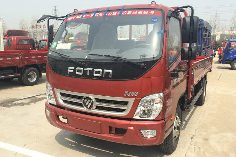 福田 奧鈴CTX 131馬力 4X2 4.23米 國(guó)五單排欄板輕卡載貨車(BJ1049V9JEA-FE)