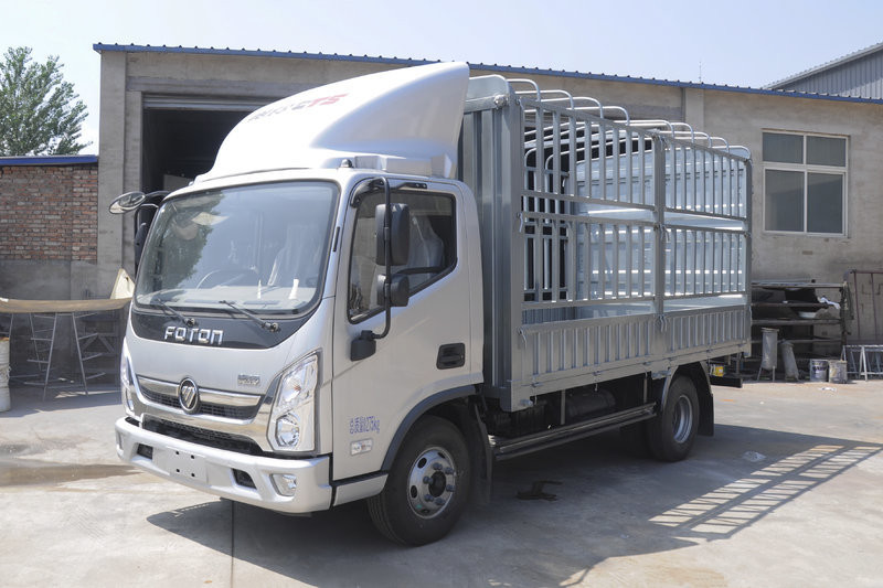 福田 奧鈴CTS 143馬力 5.15米 國(guó)五單排倉(cāng)柵式輕卡載貨車(BJ5088CCY-FD)