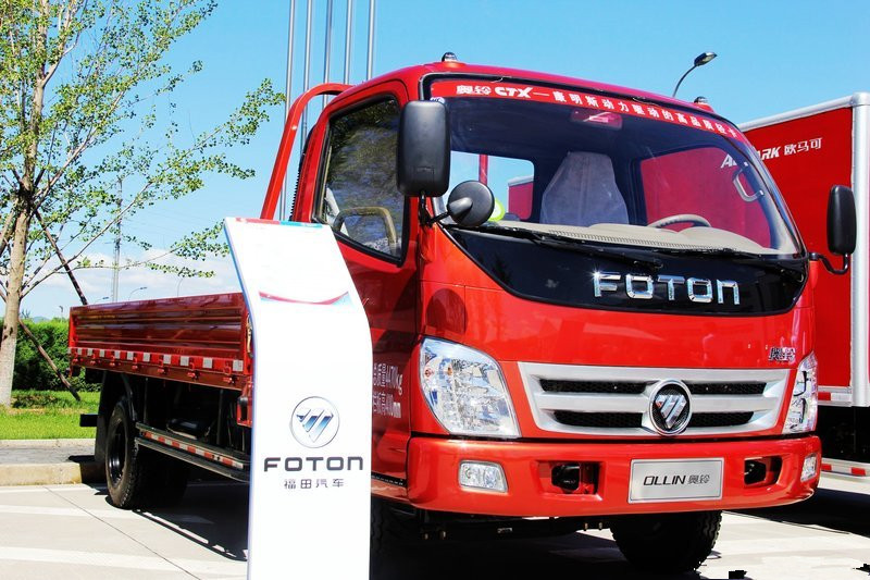 福田 奧鈴CTX 143馬力 4.23米 國(guó)五單排欄板輕卡載貨車(chē)(斷氣剎)(BJ1049V8JEA-F3)