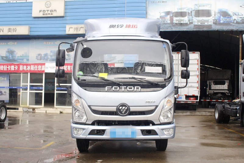 福田 奧鈴速運(yùn) 115馬力 4.18米 國五單排欄板輕卡載貨車(BJ1045V9JDA-FA)