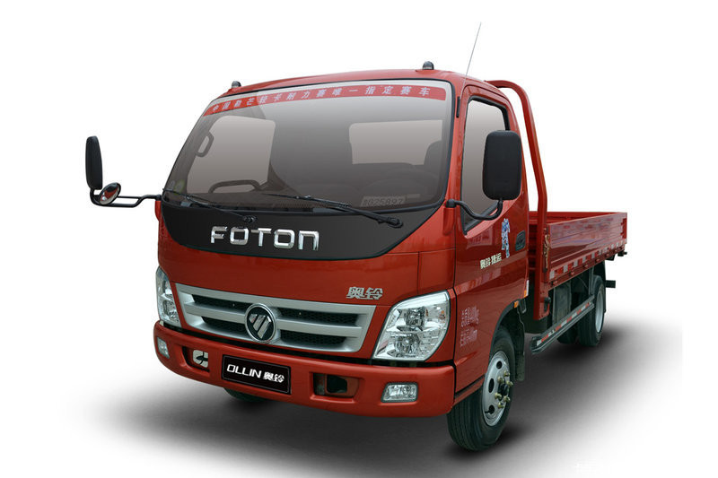 福田 奧鈴捷運(yùn) 116馬力 CNG 4.23米 國五單排欄板輕卡載貨車(BJ1049V9JEA-BA)