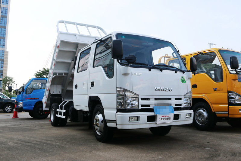 慶鈴 五十鈴100P 98馬力 4X2 3.13米 國五雙排自卸車(QL3040ZA6HW)