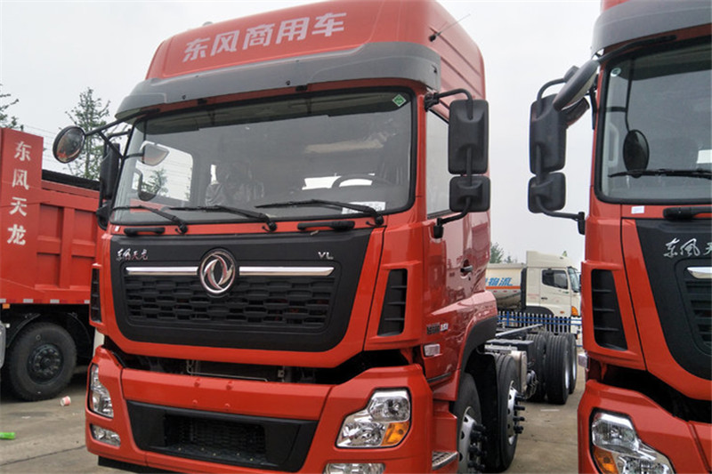 東風商用車 天龍VL重卡 350馬力 8X4 9.4米 國五欄板載貨車(DFH1310A3)