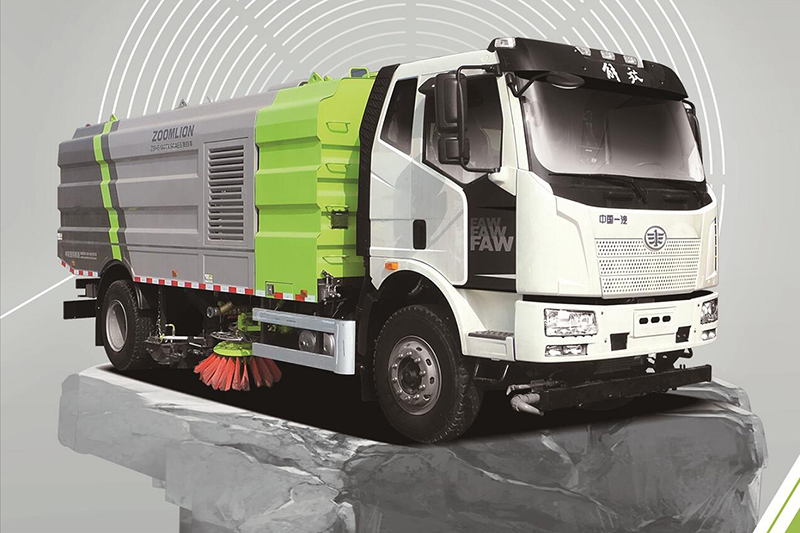 一汽解放 J6L 220馬力 4×2國六 清掃車（ZBH5180TXSCAE6）