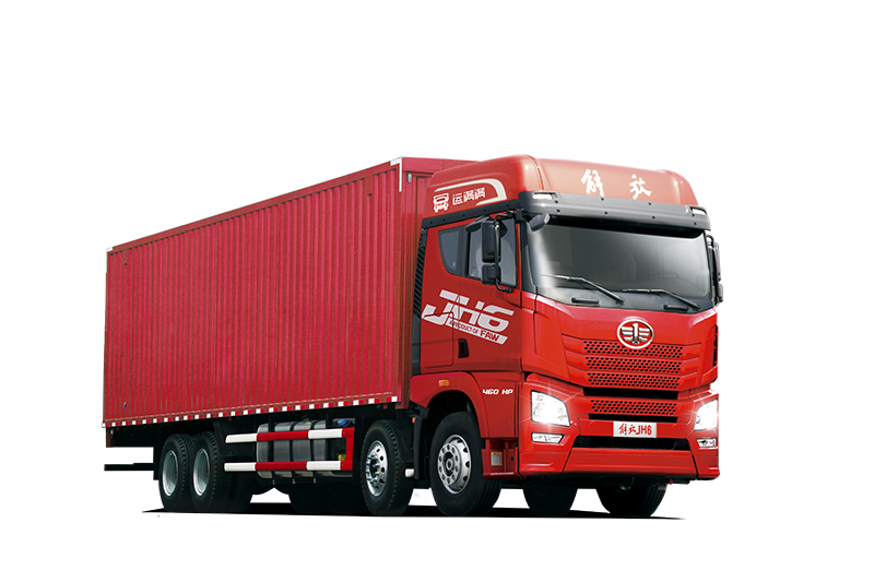 青島解放 JH6定義車 420馬力 8×4 國五 廂式載貨車（ZH）