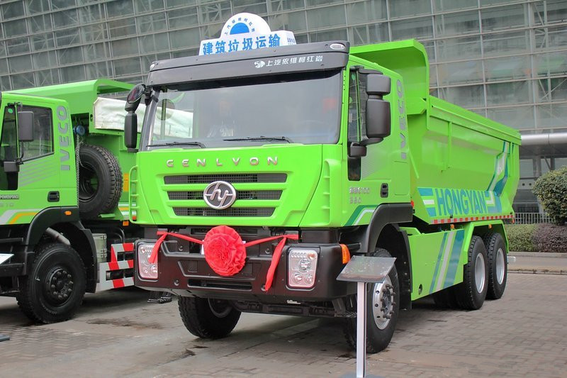 上汽紅巖 杰獅C500重卡 390馬力 6X4 6.4米 國五 自卸車(CQ3256HTVG444L)