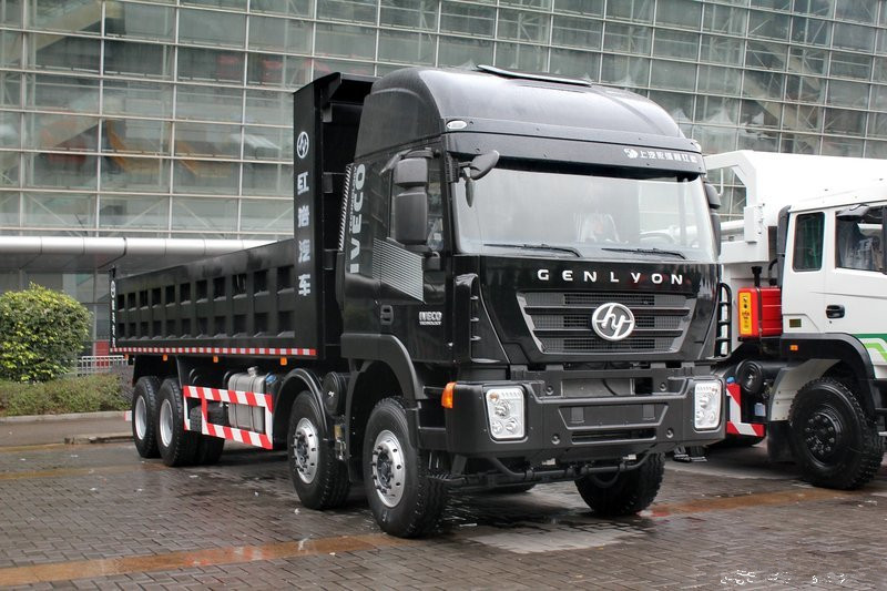 上汽紅巖 杰獅C500重卡 390馬力 8X4 8.8米 國五 自卸車(CQ3316HTVG486L)