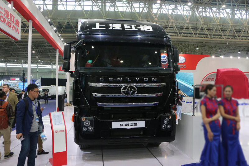 上汽紅巖 杰獅C500重卡 350馬力 8X4 9.55米 國(guó)五 廂式載貨車(chē)(CQ5326XXYHTVG426)