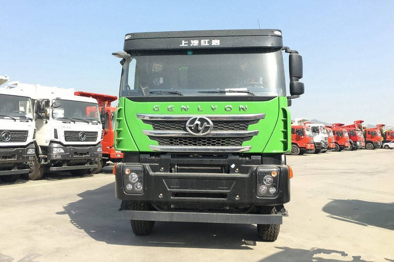 上汽紅巖 杰獅C500重卡 350馬力 8X4 7.6米 國五 自卸車(CQ3316HTVG396L)