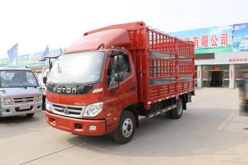 福田 時(shí)代M3 143馬力 4.23米 國五 單排倉柵式輕卡載貨車(BJ5043CCY-AC)