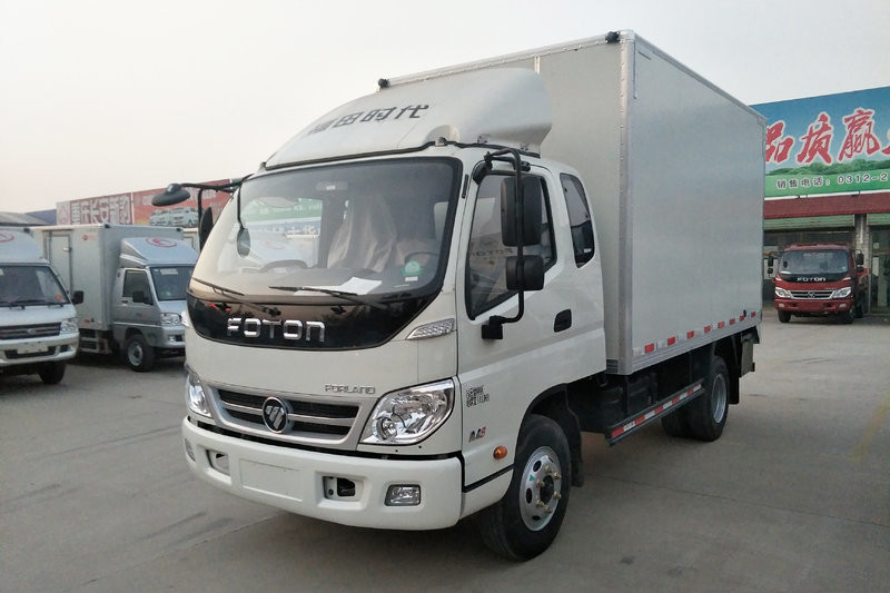 福田 時代M3 88馬力 3.25米 國五 排半廂式輕卡載貨車(BJ5046XXY-AD)