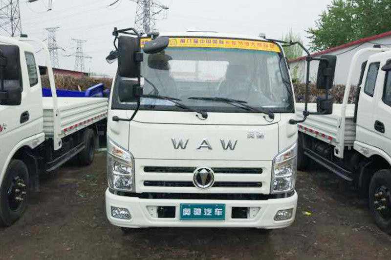 飛碟奧馳 V2系列 95馬力 3.9米 國五 排半廂式輕卡載貨車(FD5041XXYW17K5-1)