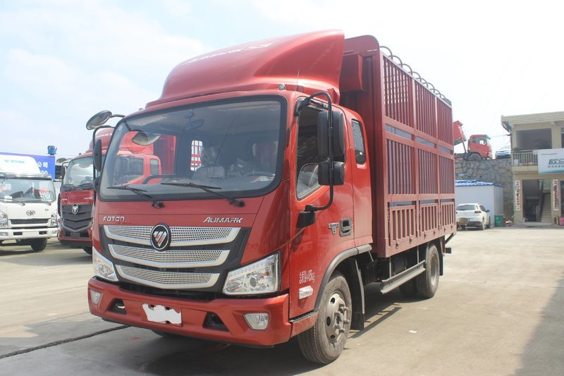 福田 歐馬可S3系 156馬力 5.25米 國六 排半倉柵式輕卡載貨車(BJ5108CCY-F3)