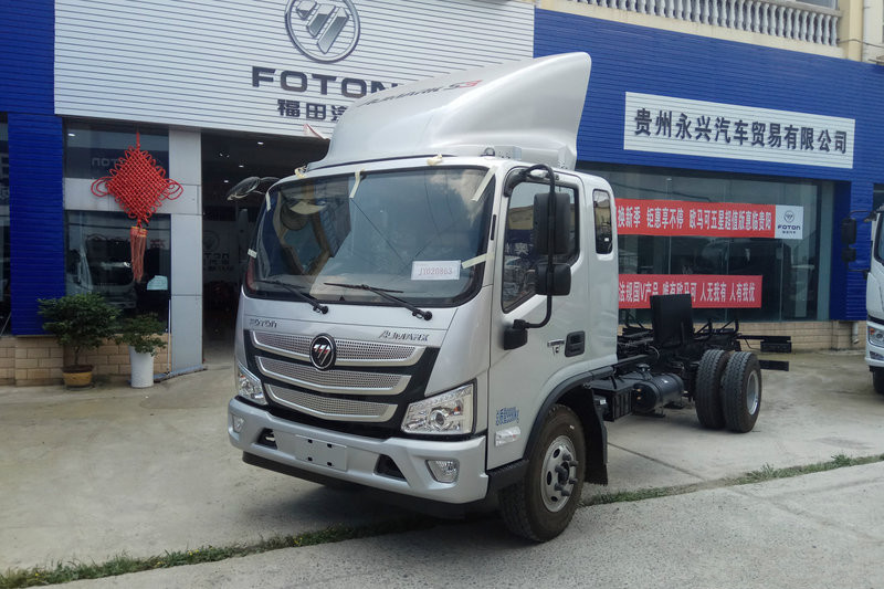 福田 歐馬可S3系 156馬力 5.25米 國(guó)五 排半欄板輕卡載貨車(BJ1108VEPED-FA)