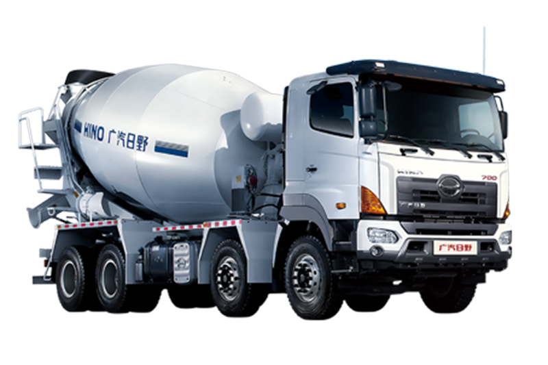 廣汽日野 700臻值系 300馬力 8×4 國五 混凝土攪拌車底盤(YC2310FY8JT5)