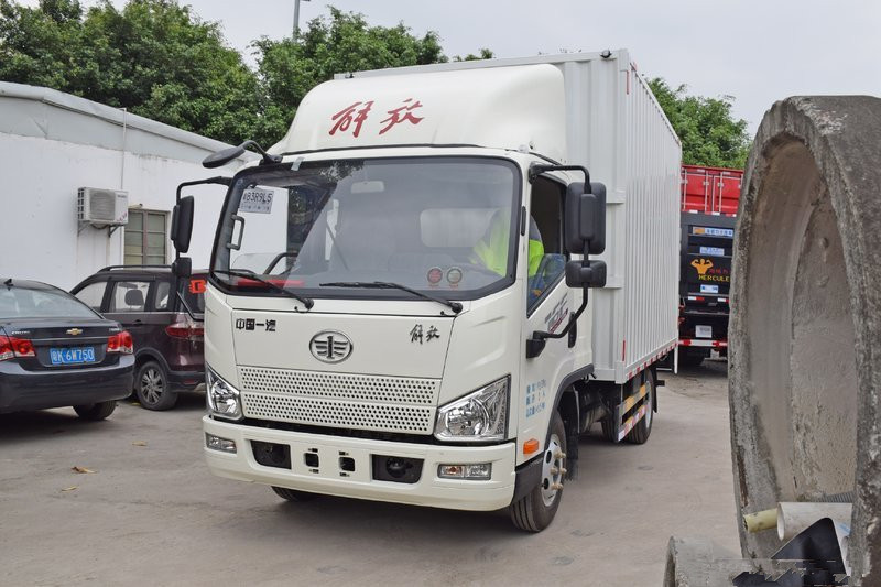 一汽解放 J6F 150馬力 3.85米 國(guó)五 排半廂式輕卡(CA2045XXYP40K2L1T5E5A84)