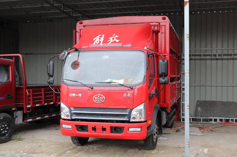 解放 虎VH 156馬力 4.16米 國(guó)五 單排倉(cāng)柵式輕卡(桶裝垃圾運(yùn)輸車(chē))(CA5041CTYP40K62L2E5A84)