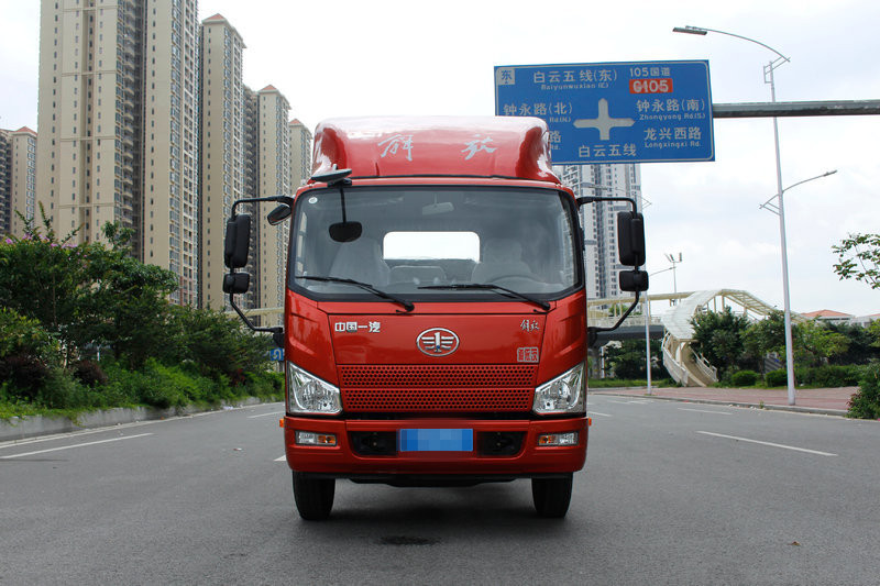 一汽解放 J6F 130馬力 4X2 4.21米 國(guó)五 單排翼開啟廂式輕卡(5擋)(CA5045XYKP40K17L1E5A84)