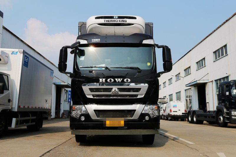 中國重汽 HOWO T5G 340馬力 4X2 7.7米 國五 冷藏車底盤(ZZ5167XLCM561GE1)