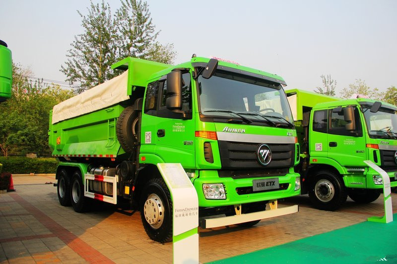 福田 歐曼ETX 9系重卡 400馬力 6X4 5.6米 國五 自卸車(BJ3253DLPKB-AD)