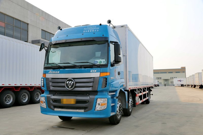 福田 歐曼ETX 5系重卡 220馬力 6X2 8.6米 國(guó)五 廂式載貨車(chē)(BJ5252XXY-AA)
