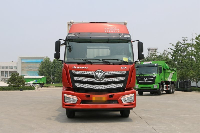 福田 歐曼新ETX 6系重卡 320馬力 8X2 9.6米 國(guó)五 廂式載貨車(chē)(BJ5313XXY-AC)