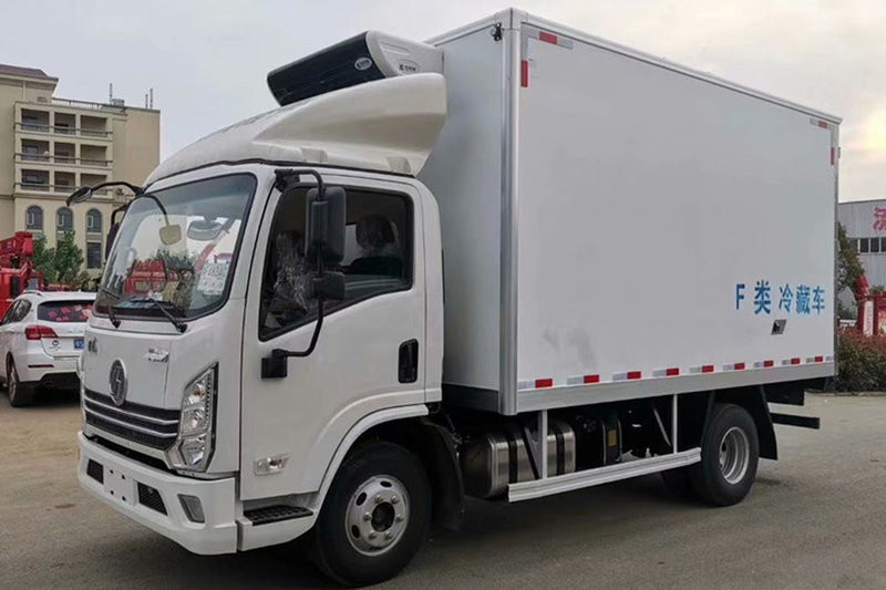 陜汽輕卡 德龍K3000 130馬力 4X2 4.08米 國六 冷藏車(6擋)(YTQ5041XLCKH331)