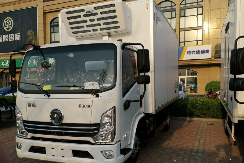 陜汽輕卡 德龍K3000 130馬力 4X2 4.08米 國六 冷藏車(YTQ5041XLCKH331)