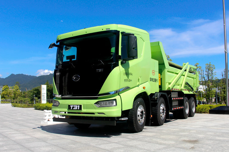 比亞迪T31 31T 8X4 5.6米純電動(dòng)自卸車(BYD3310EL9BEV)