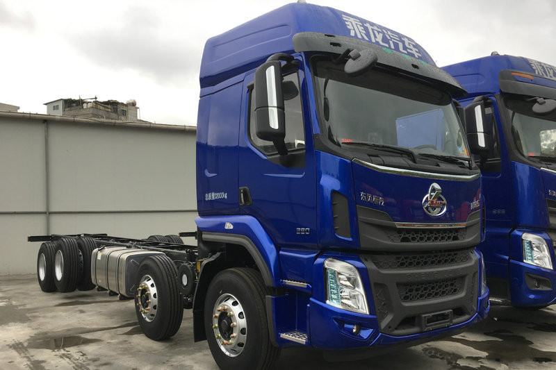 東風(fēng)柳汽 乘龍H5中卡 290馬力 8X2 9.6米 國五 倉柵式載貨車(LZ5320CCYH7EB)