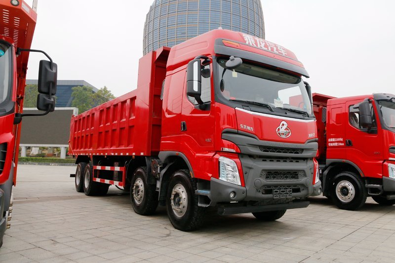 東風柳汽 乘龍H7 350馬力 8X4 7.6米 國五 自卸車(LZ3312M5FB)