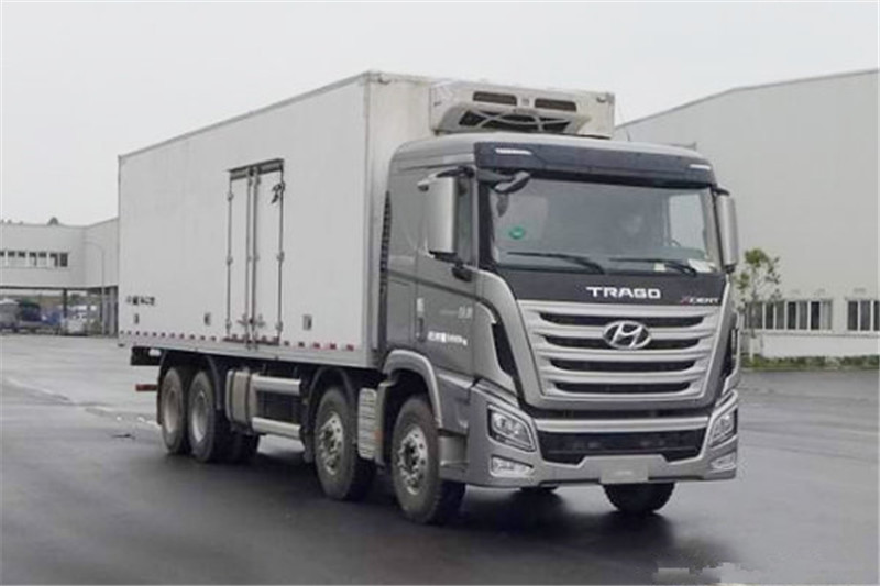 現(xiàn)代商用車 創(chuàng)虎XCIENT重卡 410馬力 8X4 9.4米 國五 冷藏車(CHM5310XLCKPQ77V)