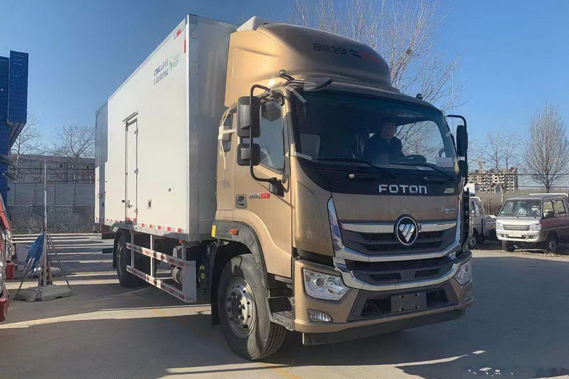 福田 奧鈴大黃蜂 220馬力 4X2 6.6米 國(guó)五 冷藏車(chē)(BJ5188XLCKPFK-AD1)