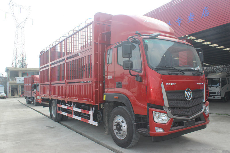 福田 歐航R系 220馬力 6.8米 國(guó)六 倉(cāng)柵式載貨車(BJ5166CCY-1A)