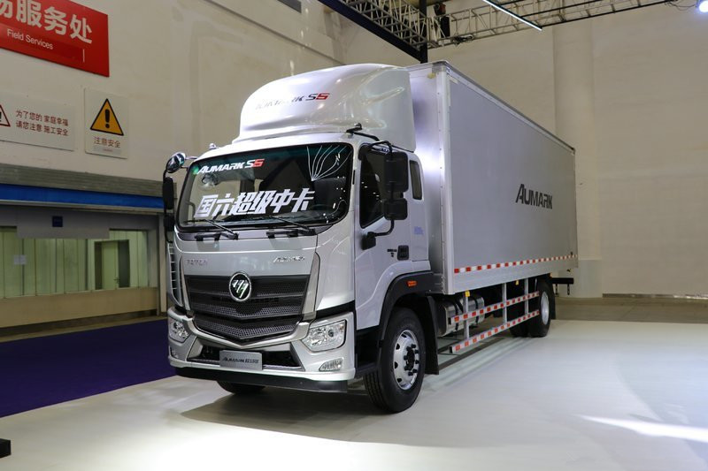 福田 歐航R系 220馬力 8.1米 國(guó)六 排半廂式載貨車(BJ5166XXY-2A)