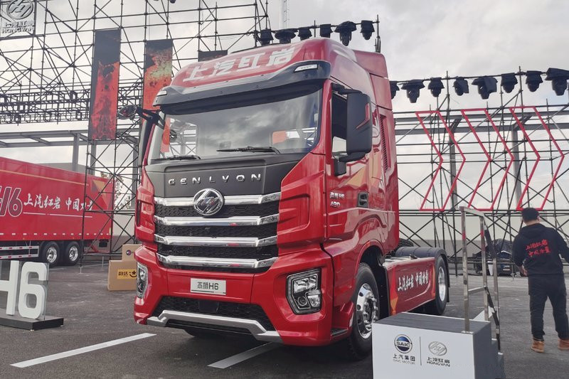 上汽紅巖 杰獅H6 430馬力 4X2 國六 牽引車(CQ4187SV11361)