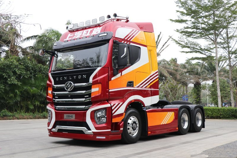 上汽紅巖 杰獅H6 560馬力 6X4 國(guó)六 牽引車(CQ4257SD13334)