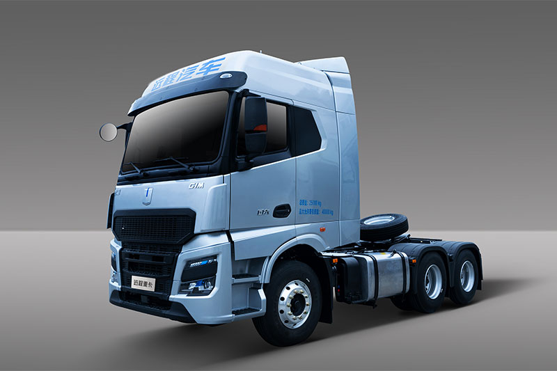 遠(yuǎn)程星瀚甲醇重卡 316kw 6×4 國六 牽引車(DNC4250GM6) 高速版本（最高車速110km/h）